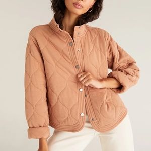 NWT Redwood Quilted Jacket, Saddle